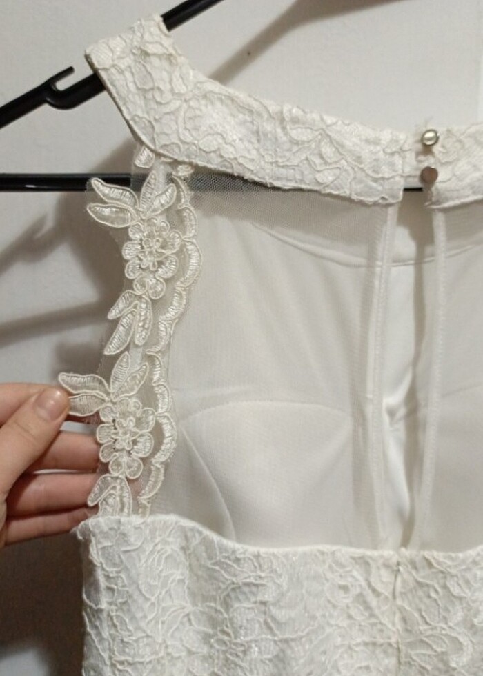 Beyaz nikah elbisesi / beyaz elbise  - Görsel 5