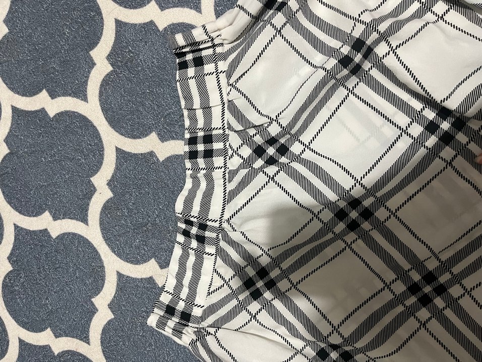 Ekoseli midi etek - Görsel 4