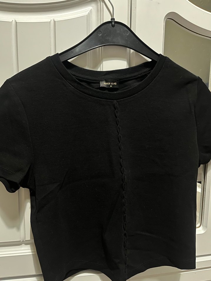 Baskılı crop tisort - Görsel 4