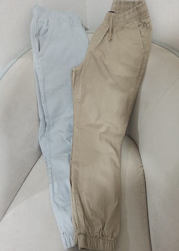 Bej Salaş Keten Erkek Pantolon - Görsel 2