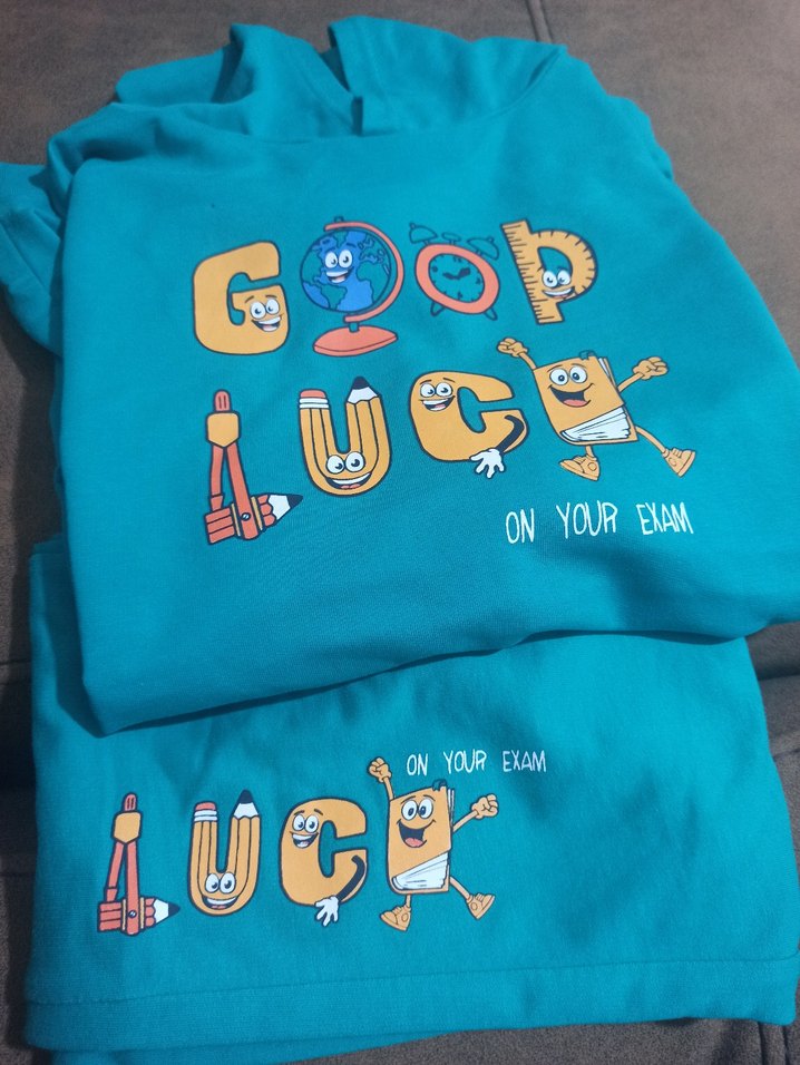 Turkuaz Baskılı Erkek Çocuk Eşofman Takımı - Görsel 3