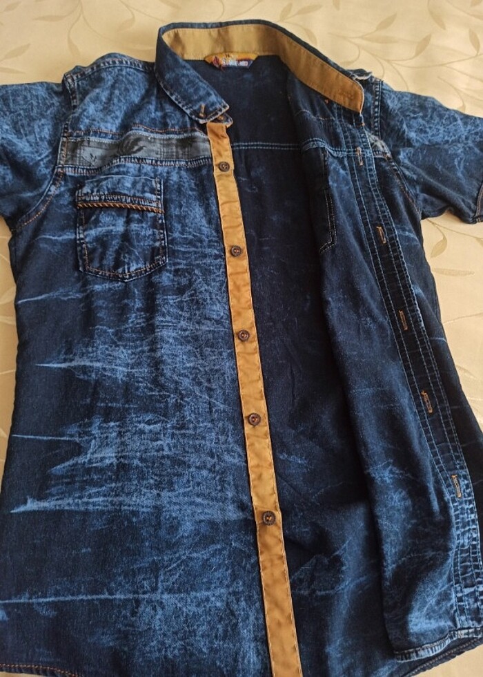 Kot görünümlü gomlek - Görsel 3