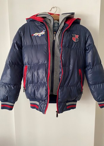 Erkek Çocuk Lacivert Fermuarlı Mont - Görsel 3