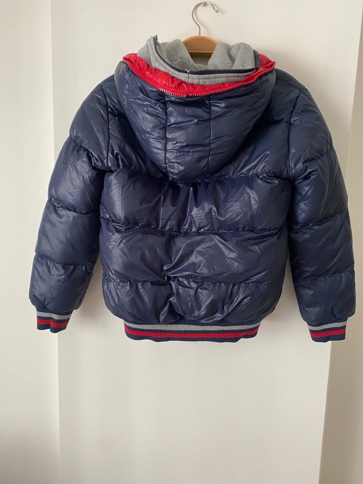 Erkek Çocuk Lacivert Fermuarlı Mont - Görsel 5