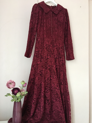 Diğer #bordo#elbise