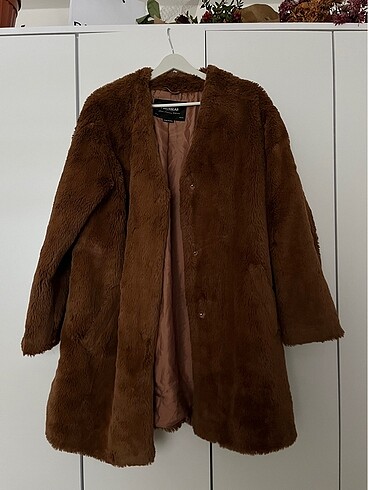 Pull and bear peluş ceket