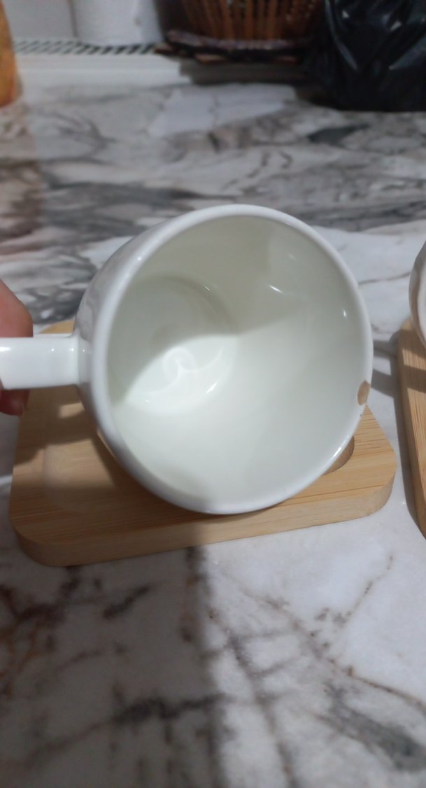 Renkli Beyaz Seramik Kupa Seti Karım da karım kocam da kocam - Görsel 2