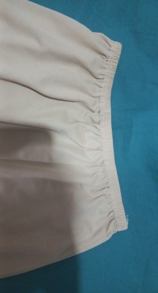 Bej Midi Kadın Salaş Etek Altı Astar - Görsel 2