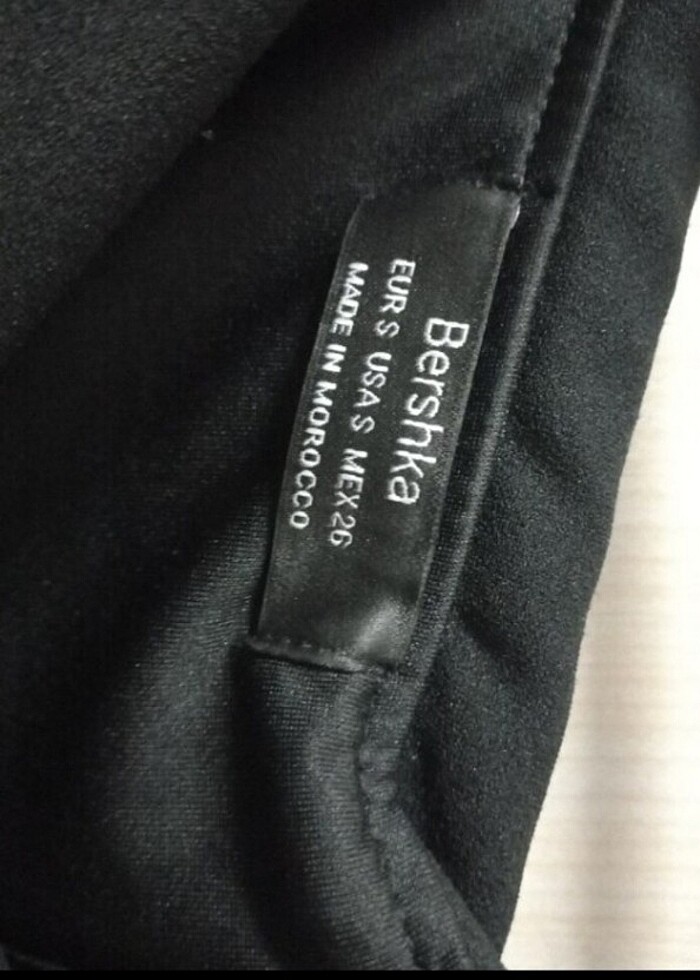 Bershka siyak elbise - Görsel 2