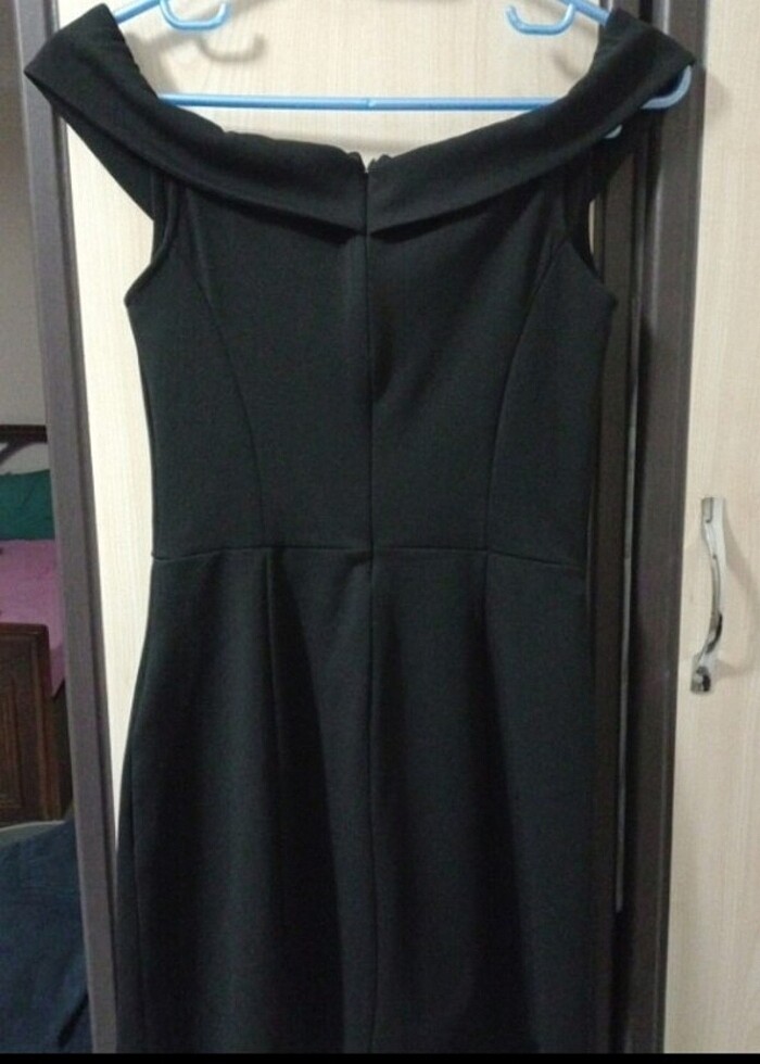 Bershka siyak elbise - Görsel 3