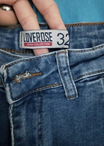 Denim&Co Mavi Rahat Kesim Kadın Midi Kot Pantolon