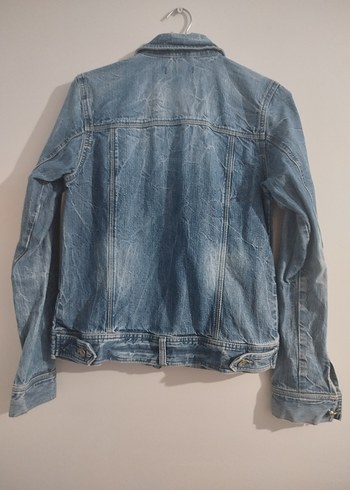 LC Waikiki Düğmeli Mavi Kadın Denim Ceket