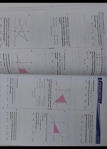  ayt analitik geometri soru bankası