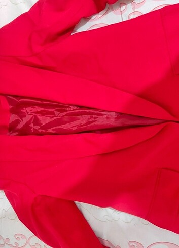 Kırmızı Blazer Ceket