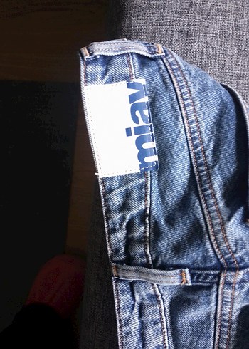 Kadın Mavi Denim Normal Boy Dar Kesim Jean - Görsel 4