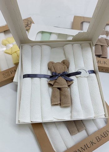 7li Doğal Pamuk Havlu Mendil Seti | El Emeği - Görsel 3