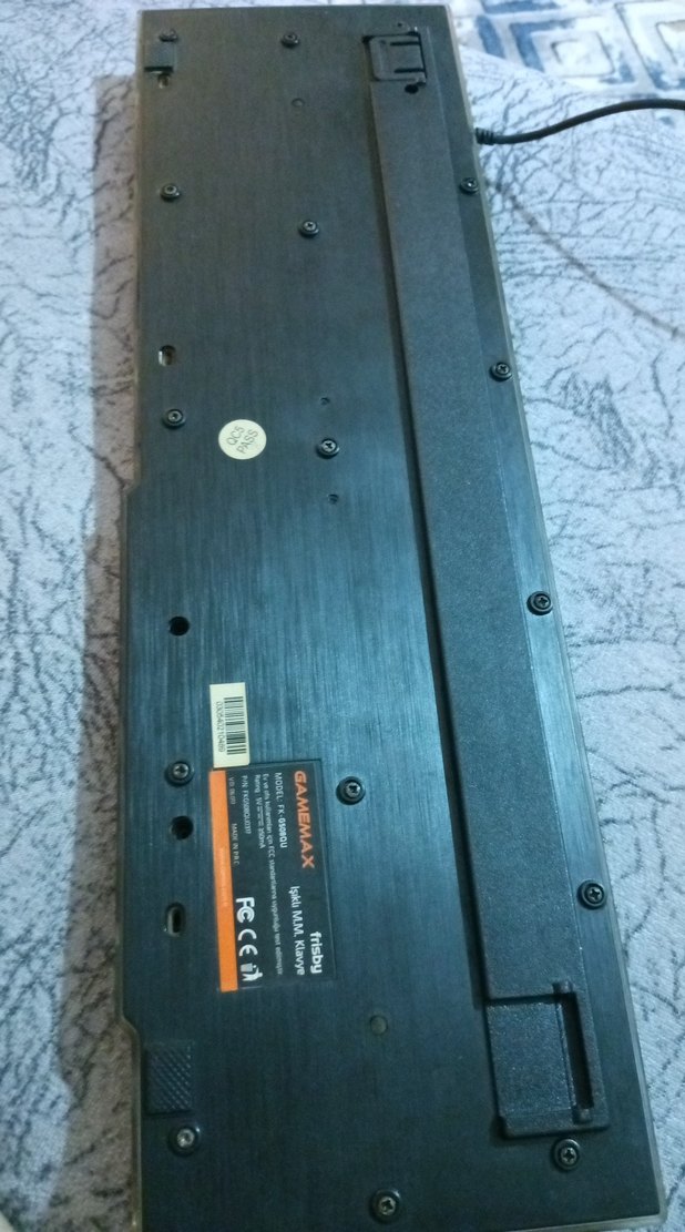 Siyah gamemax Mekanik Klavye - Görsel 5