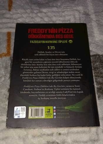 Freddy'nin Pizza Dükkanı'nda Beş Gece - Komik Kitap - Görsel 3