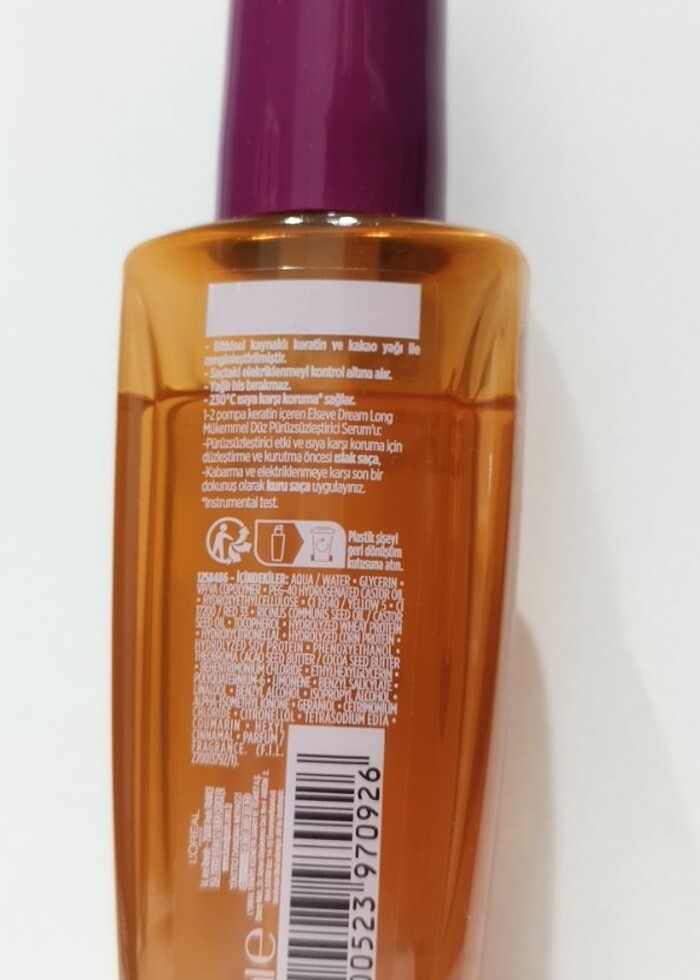 Elseve dream long saç bakım yağı - Görsel 2