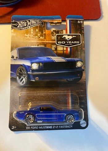 Hot Wheels 65 Ford Mustang 2+2 Fastback