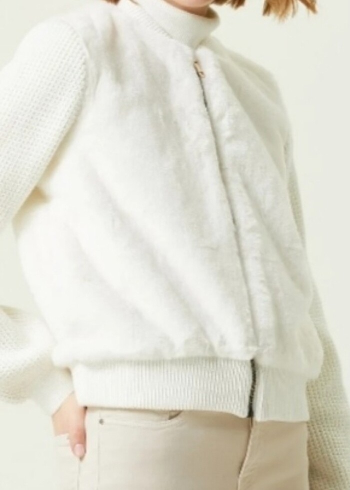 Pelus ceket - Görsel 2