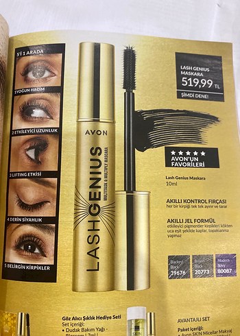 Avon Lash Genius Parlak Maskara - Görsel 2