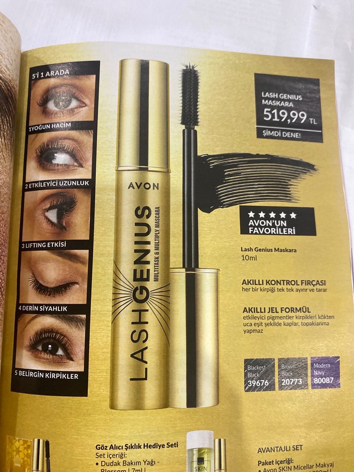 Avon Lash Genius Parlak Maskara - Görsel 2