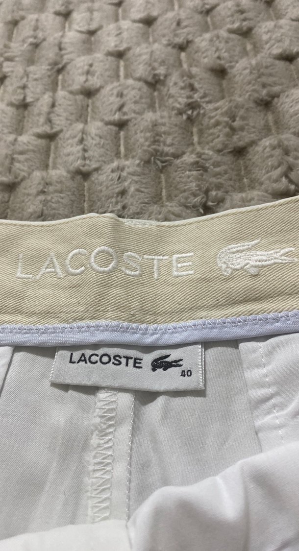 Beyaz Kadın Bermuda Şort Rahat Kesim - Görsel 2