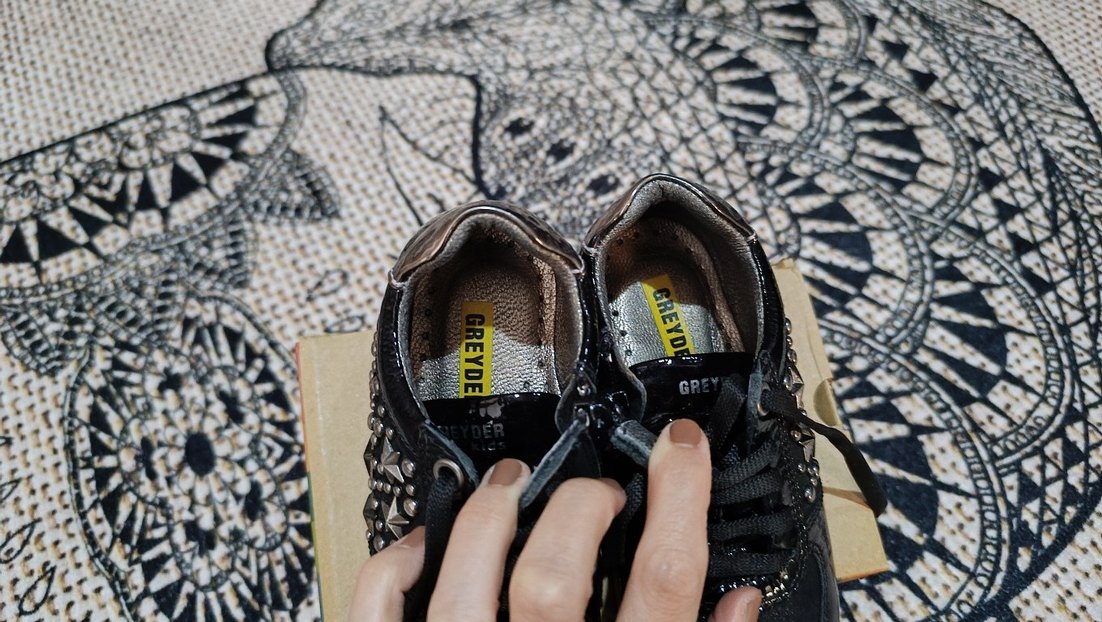 Siyah Rugan kız cocuk  Ayakkabı - Görsel 3