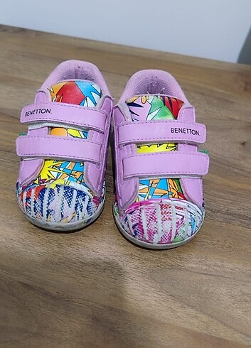 21 Beden Benetton spor ayakkabı 