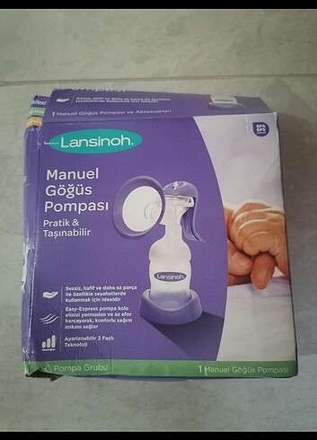 Lansınoh manuel gogus pompası 