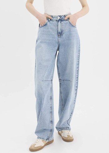 beli tokalı baggy pantolon - Görsel 7