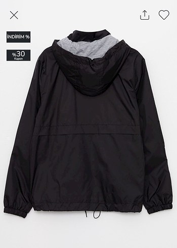 Kadın kapüşonlu yağmurluk - Görsel 2