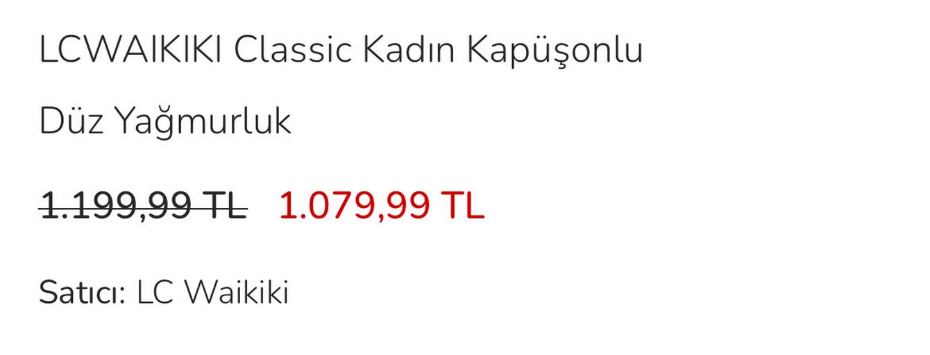 Kadın kapüşonlu yağmurluk - Görsel 5