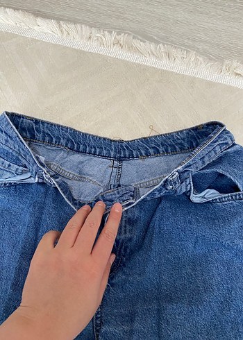 38 Beden mavi Renk LCW Kadın Mavi Kot Pantolon