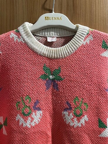 l Beden Pembe vintage kazak