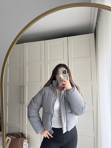 Zara su geçirmez şişme mont
