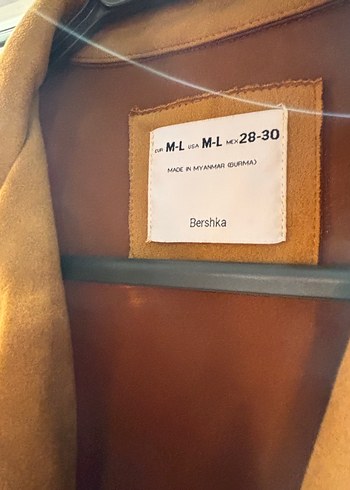 Püsküllü Kahverengi Süet Kadın Ceket - Görsel 4