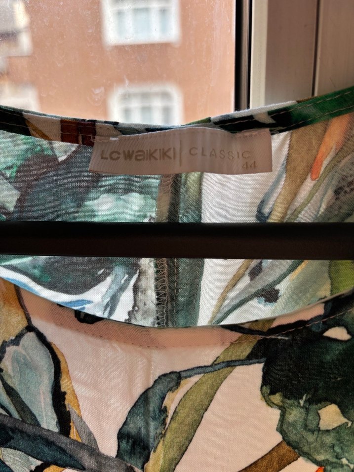 Desenli Bohem Uzun Elbise - Görsel 3