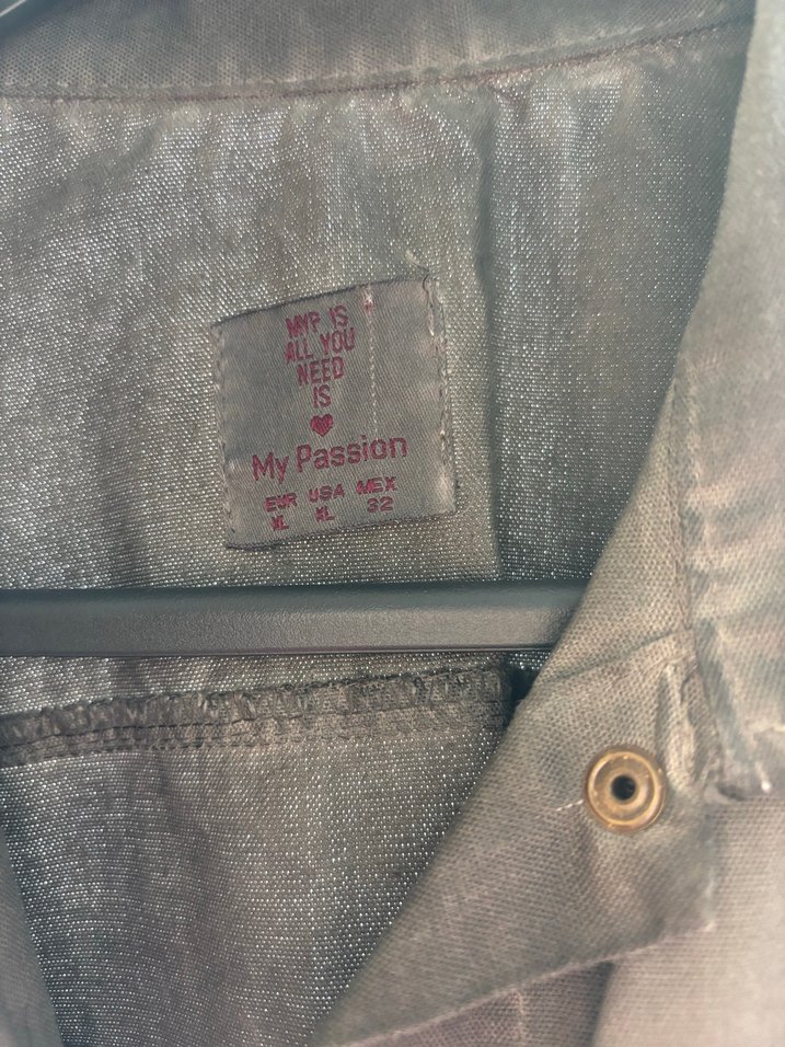 Siyah Düğmeli Kadın Denim Ceket - Görsel 3