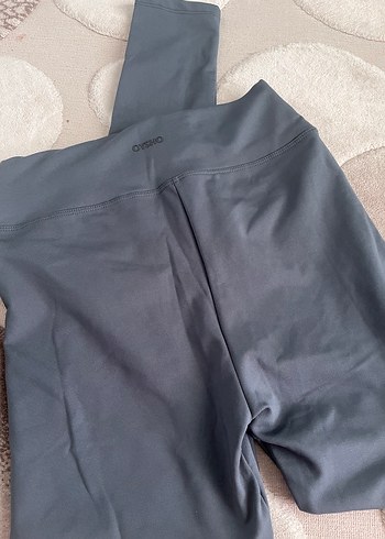 Siyah Basic Kadın Tayt oshyo içi pamuklu - Görsel 3