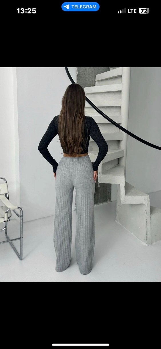 Siyah Rahat Kesim Kadın Kumaş Pantolon - Görsel 4