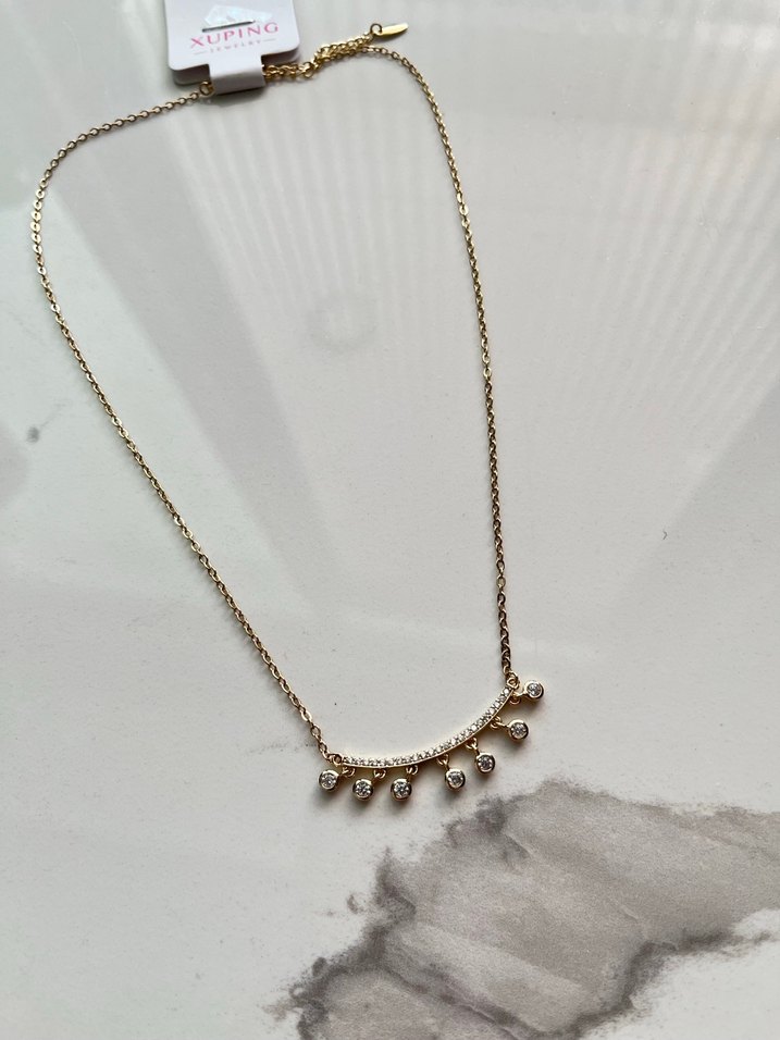 Bej Yılan Desenli Uzun Zincir Kadın Kolye 3 adet - Görsel 3