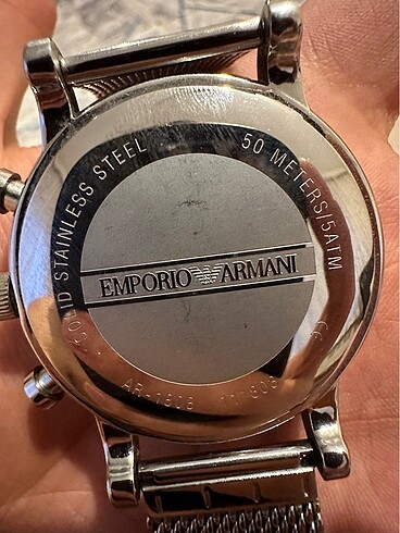  Beden gri Renk Orijinal emporia armani