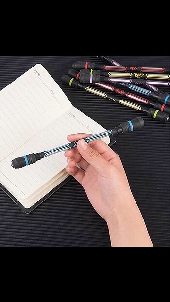 Spinning Pen (Çevirme Kalemi) - Mavi
