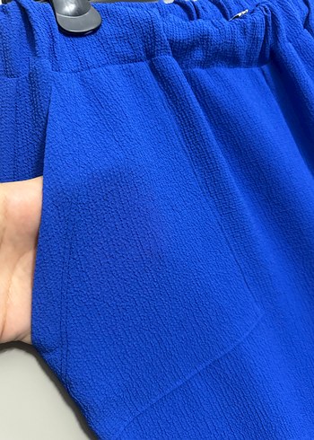 Kadın Mavi Rahat Kesim Eşofman Takımı - Görsel 4