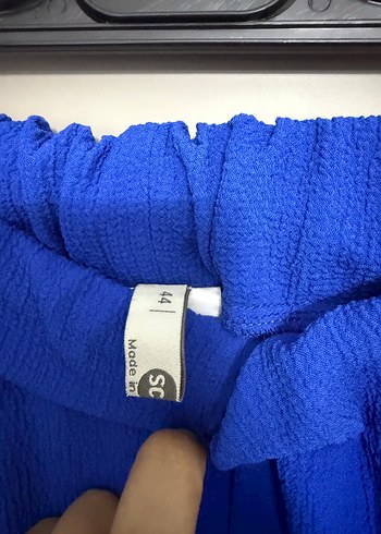 Kadın Mavi Rahat Kesim Eşofman Takımı - Görsel 3