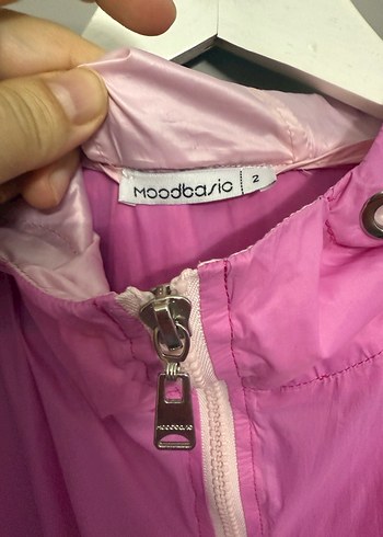 Pembe Kapüşonlu Midi Yağmurluk - Görsel 5