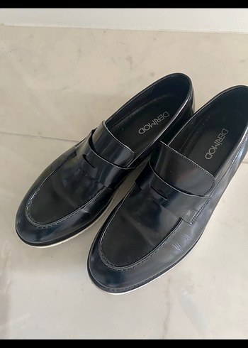 DERIMOD Siyah Erkek Klasik Ofis Ayakkabısı - Görsel 5