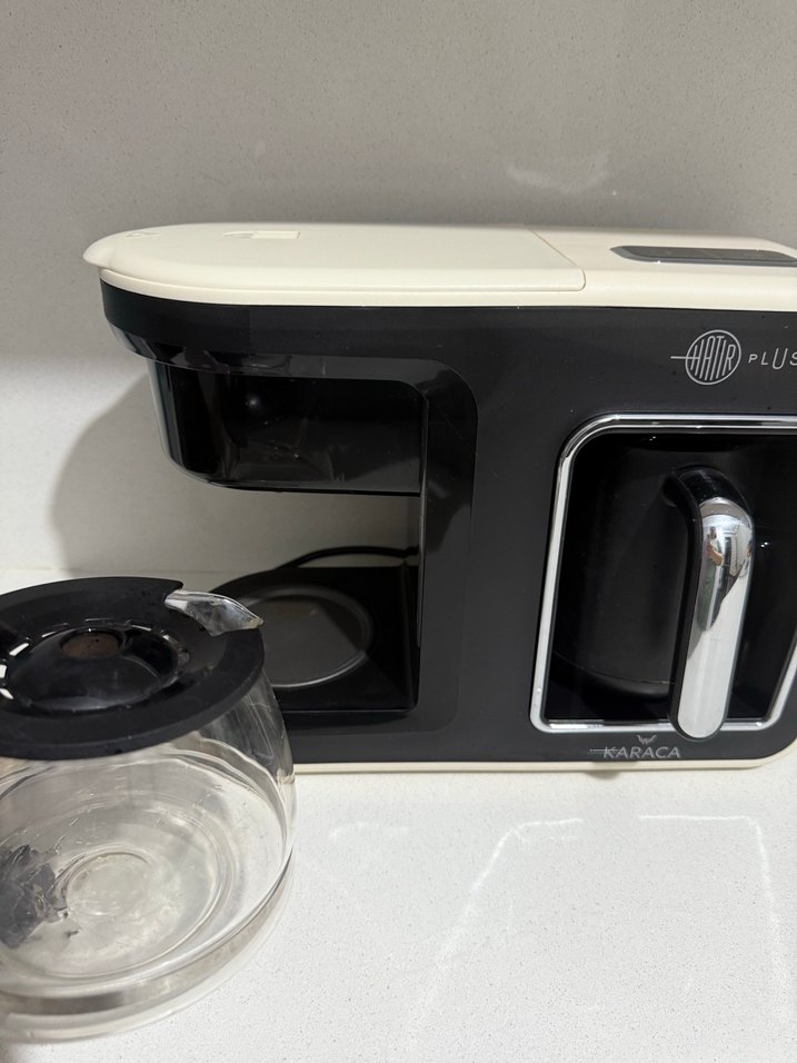 Karaca Beyaz Kahve Makinesi 2 si 1 arada - Görsel 3